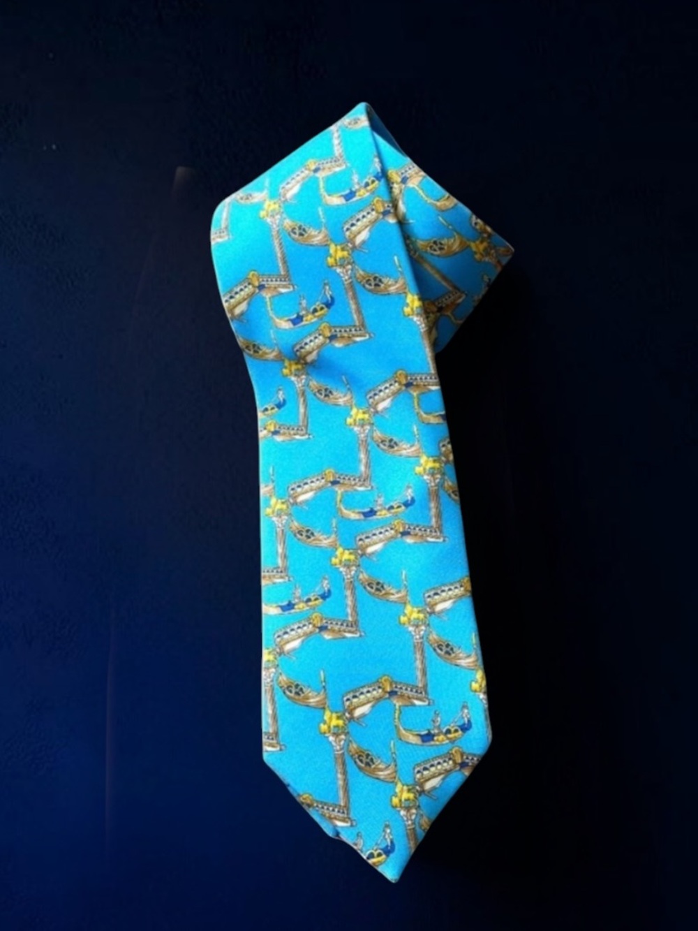 New! CASANOVA VENEZIA SILK TIE